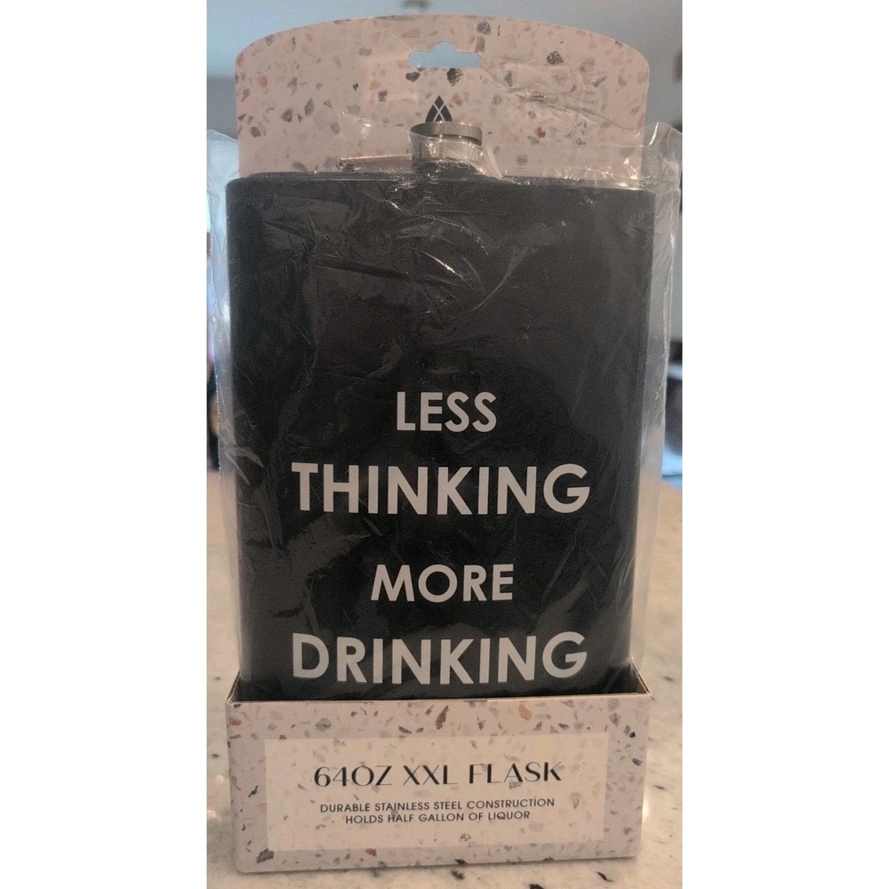 Manna 64oz XXL Flask Less Thinking More Drinking